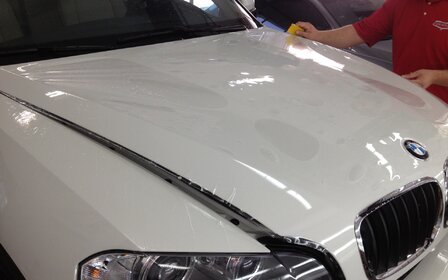 Transparent film, a not so obvious solution