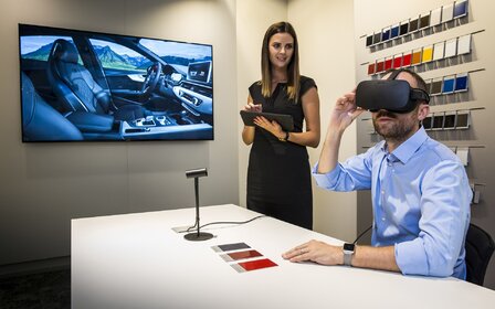 La réalité virtuelle arrive chez Audi