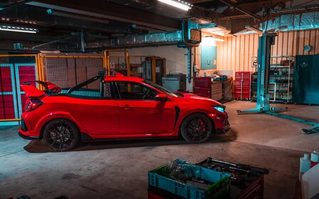 Honda dévoile une Civic Type R camionnette!