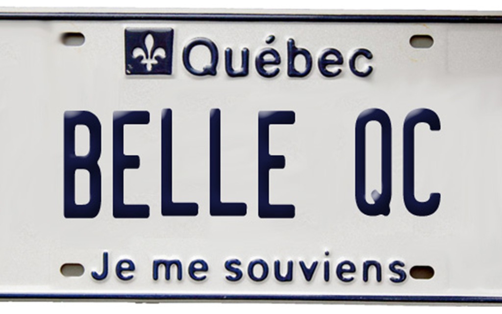 Les plaques personnalisées sont très populaires