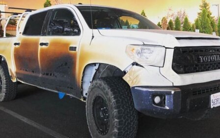 Il recevra une camionnette Toyota pour avoir sauvé des gens des flammes