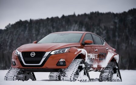 On a essayé la Nissan Altima-te AWD dans la neige et c’est génial!