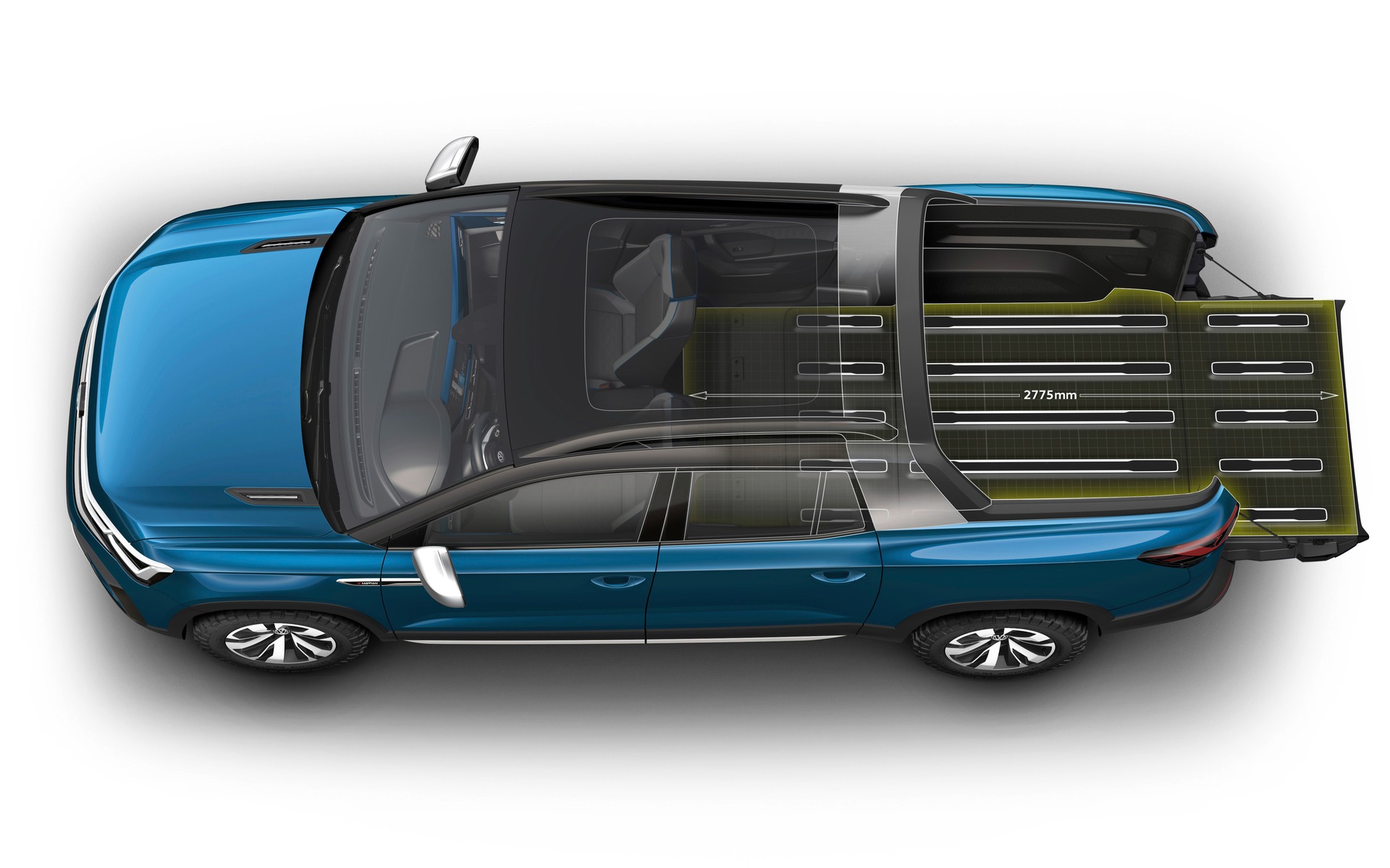 Volkswagen présente sa camionnette Tarok en Amérique du Nord