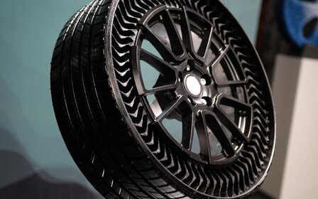 Michelin et GM dévoilent un prototype de pneu increvable