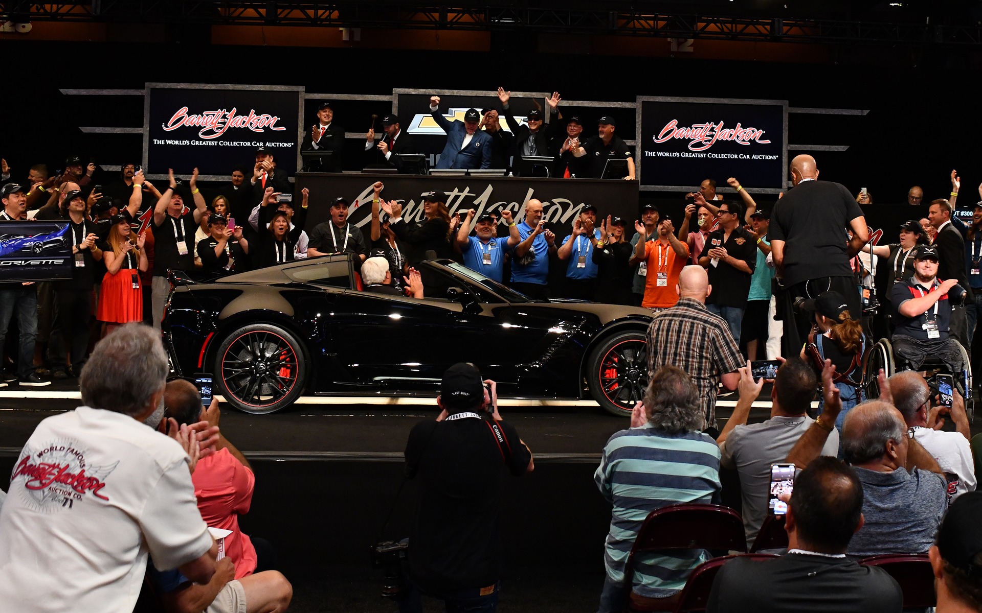 La dernière Corvette à moteur avant bat un record à l’encan