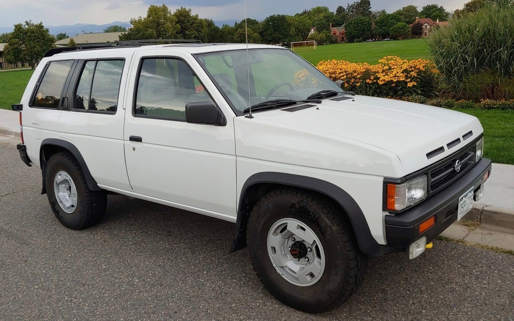 Un vieux Nissan Pathfinder vendu à un prix de collection