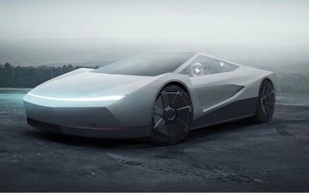 Voici la future Tesla Roadster… à la sauce Cybertruck!