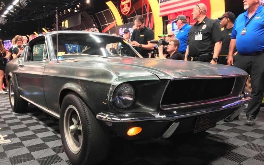 La Ford Mustang 1968 de Bullitt vendue plus de 4,4 M$
