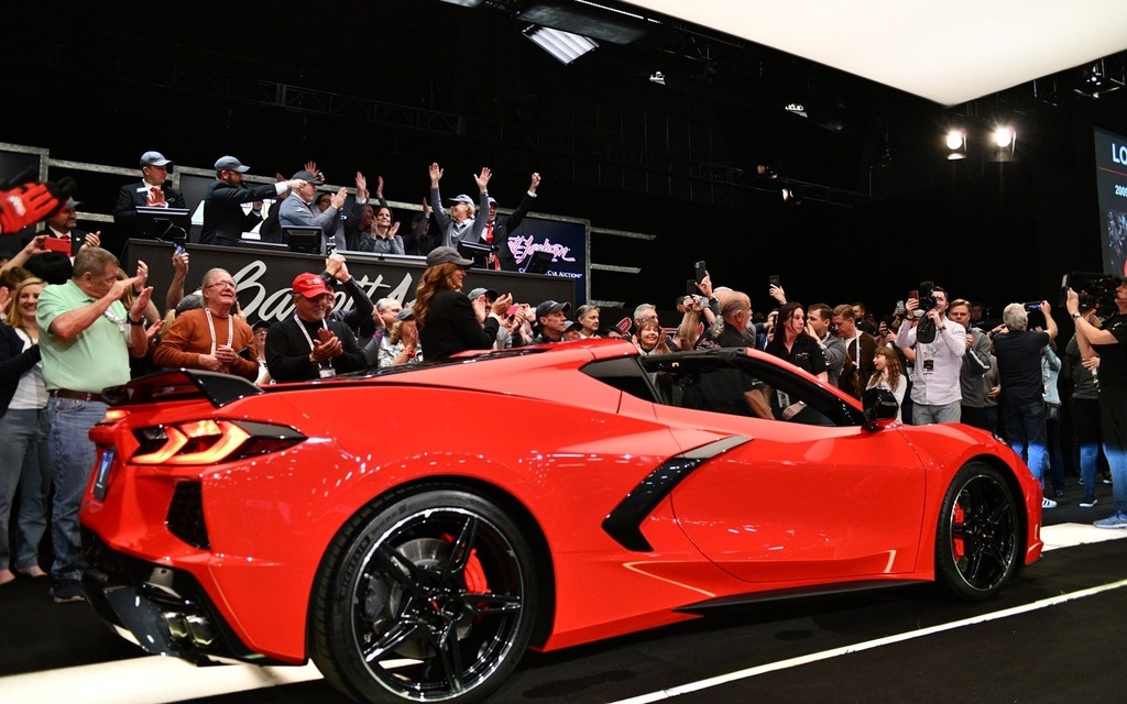 La première Chevrolet Corvette 2020 vendue près de 4 M$