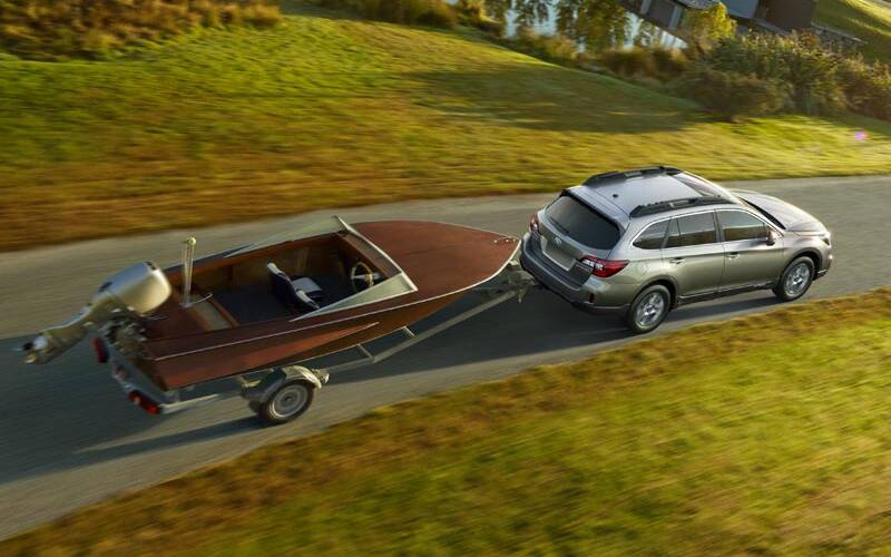 Avant de remorquer avec une Subaru Outback… Otogo
