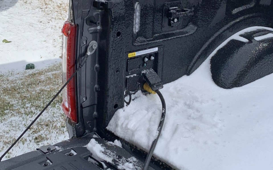 La génératrice du Ford F-150 hybride à la rescousse des Texans