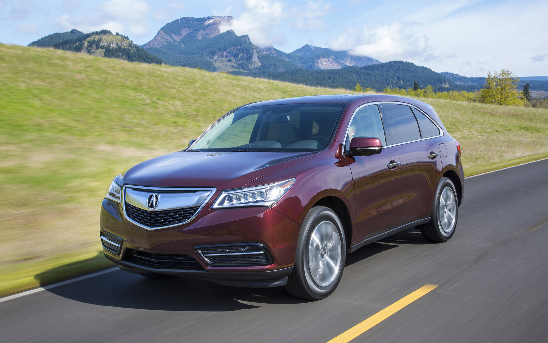 2014 acura mdx on sale towing package