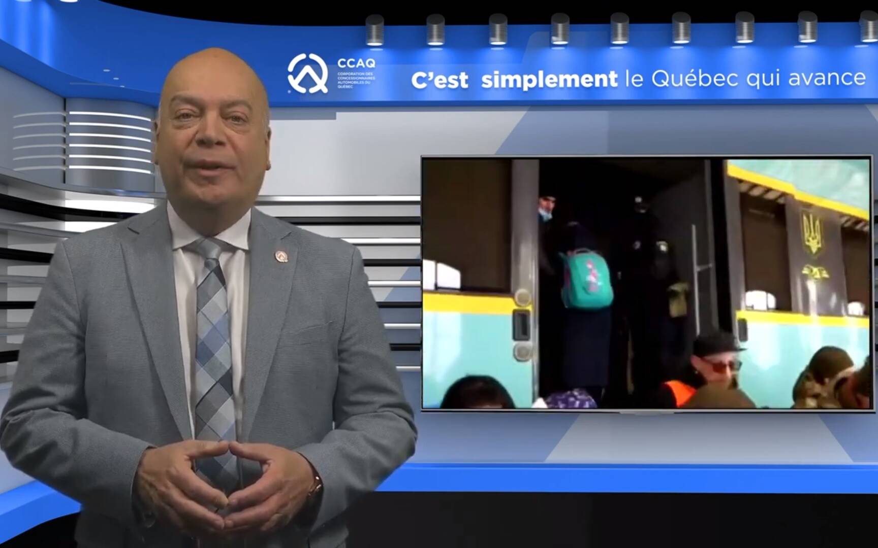 La CCAQ recueille des fonds pour aider les réfugiés ukrainiens