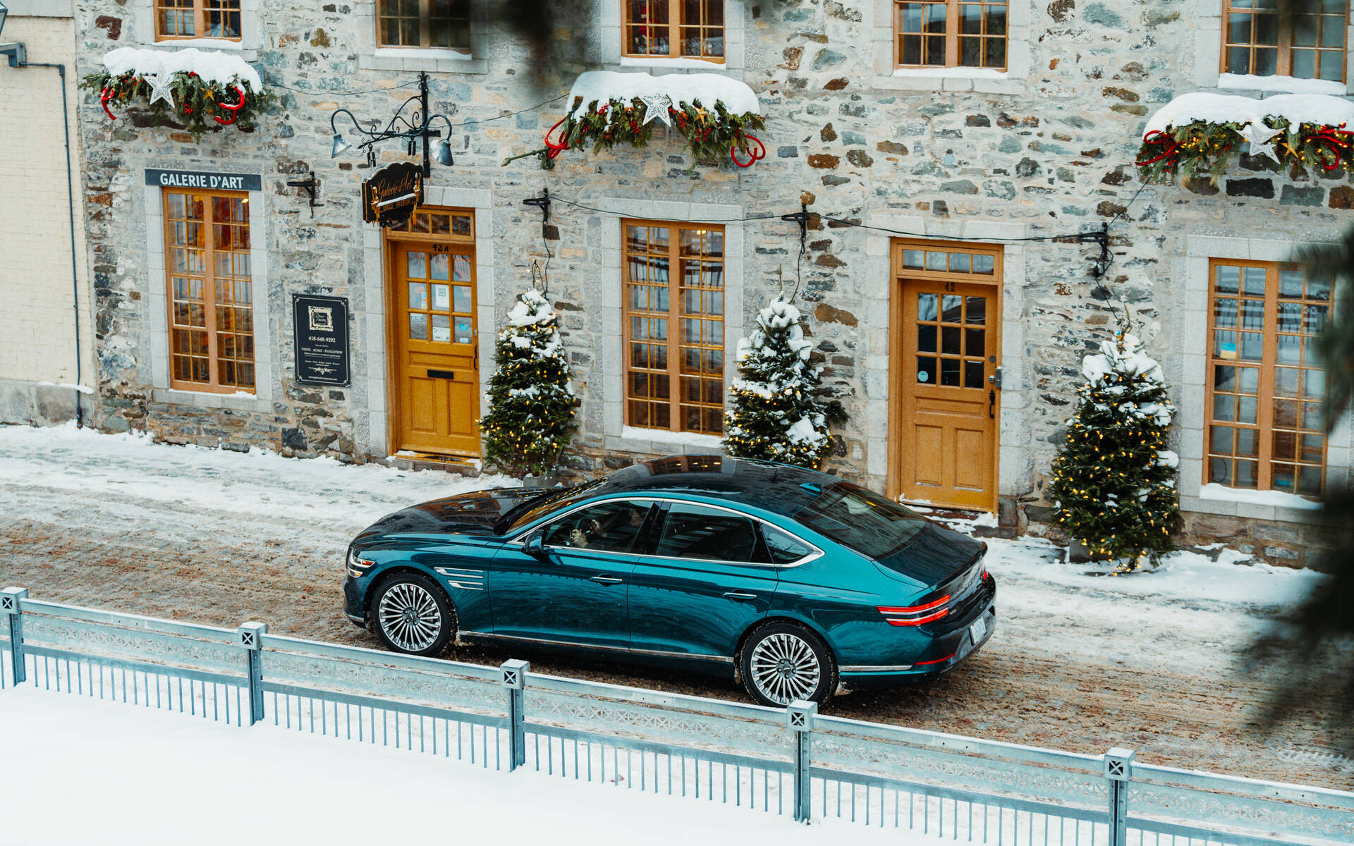 De Québec à Montréal en Genesis GV60 et G80 électrifiée