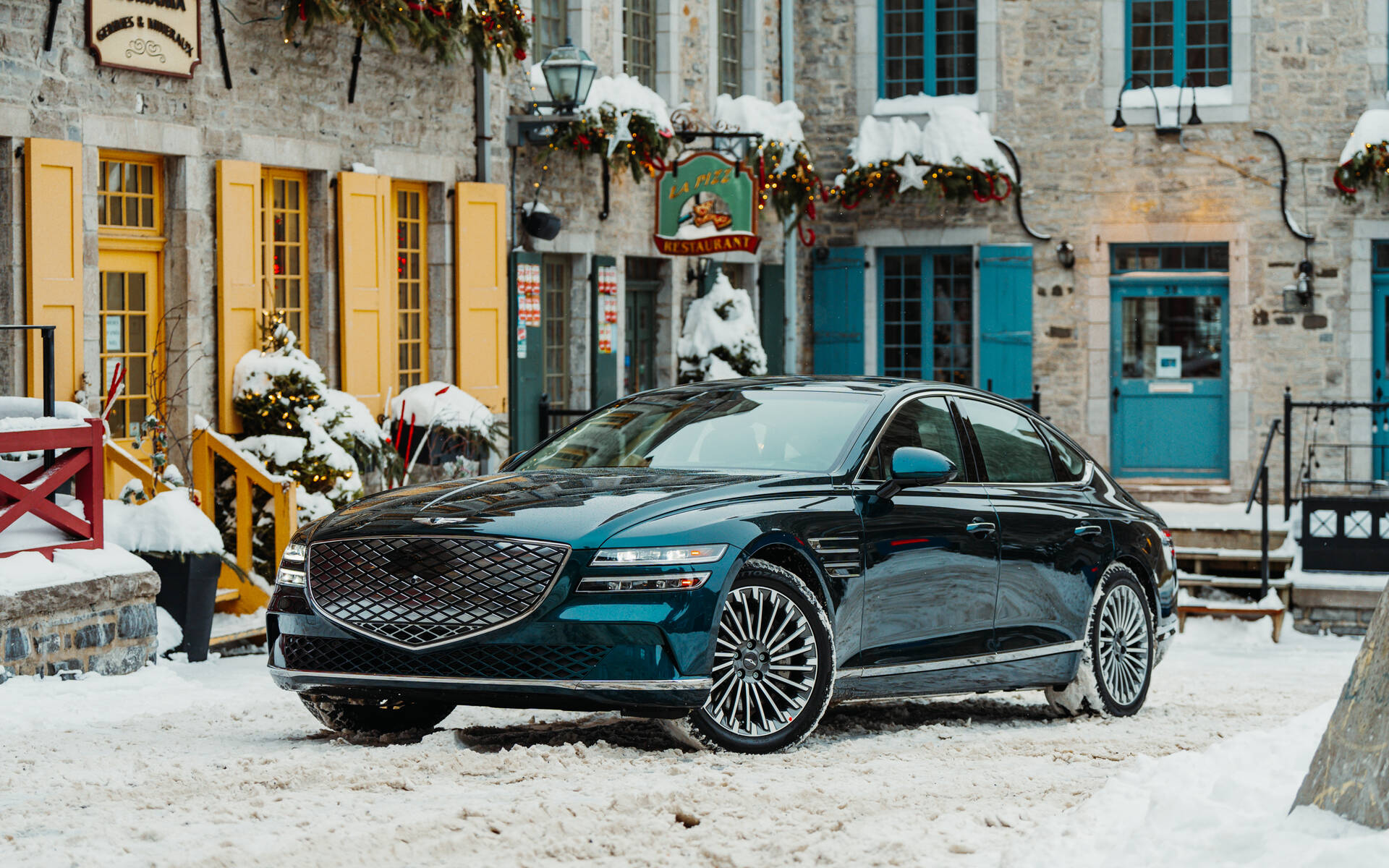 De Québec à Montréal en Genesis GV60 et G80 électrifiée