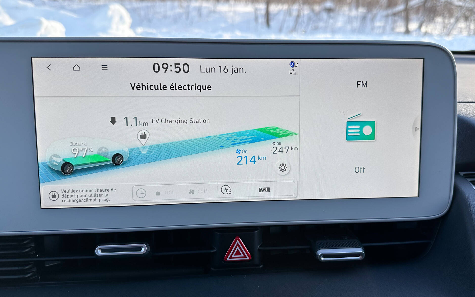 Hyundai teste l'IONIQ 5 N dans la neige… avec un essuie-glace
