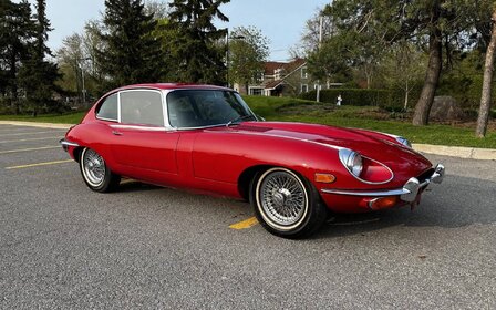 Cette ravissante Jaguar XKE 1969 est à vendre près de Montréal