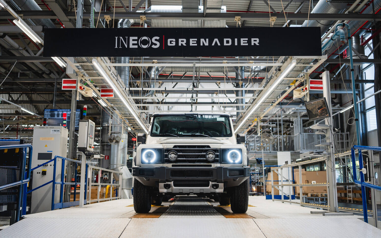 Les premiers Ineos Grenadier pour le Canada entrent en production