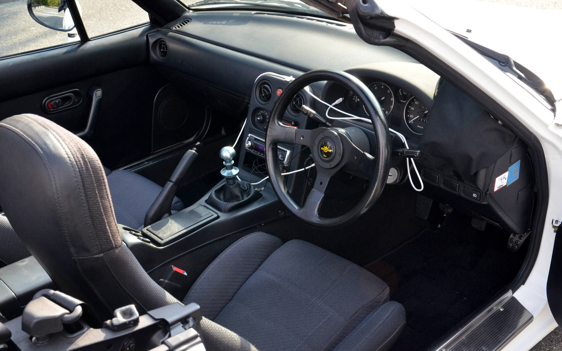 Mazda MX-5&nbsp;1990 restaurée en 2020.