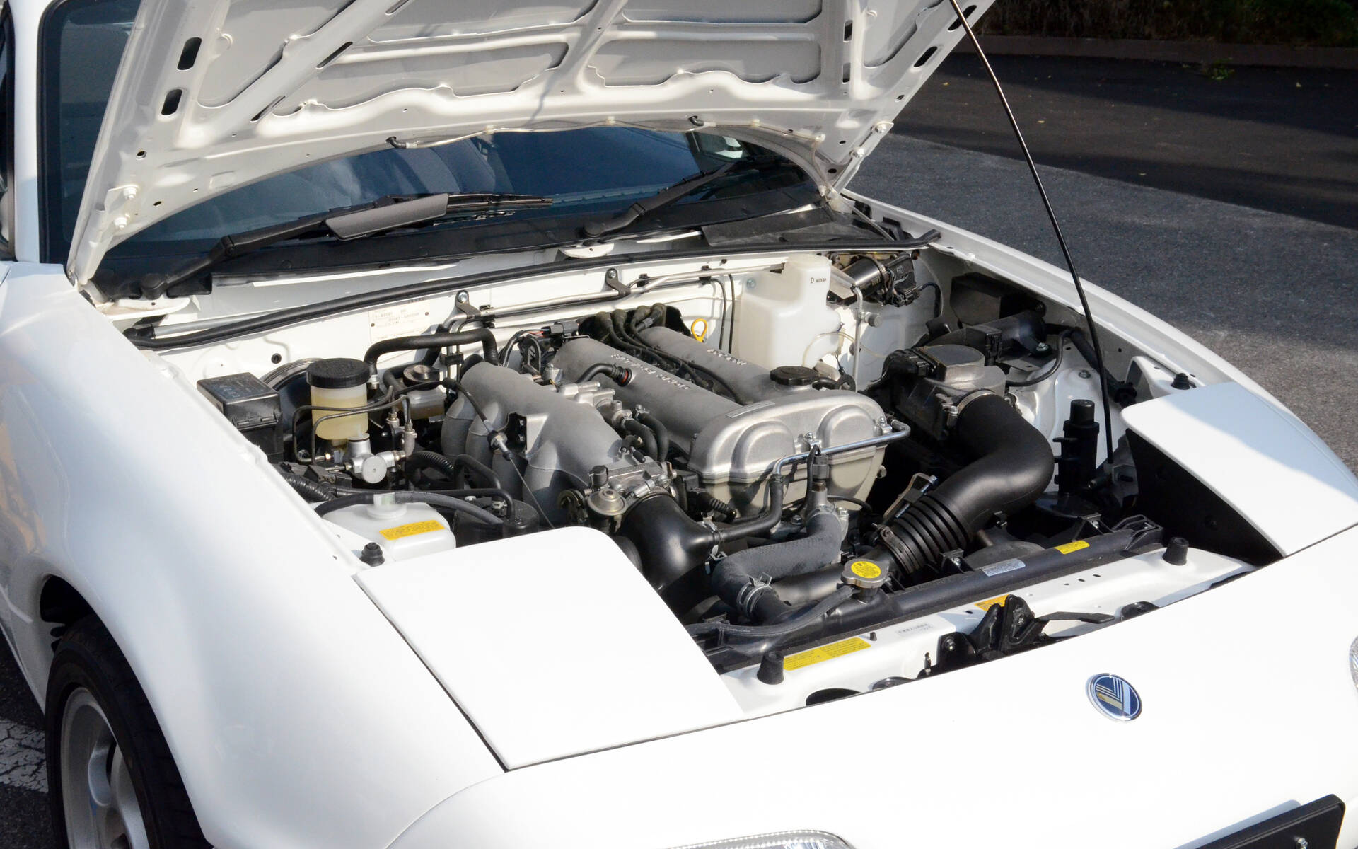 Mazda MX-5&nbsp;1990 restaurée en 2020.