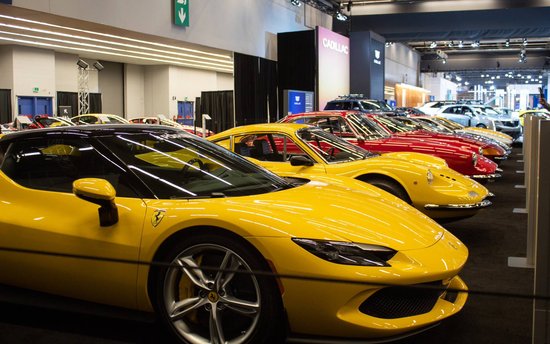 Ferrari and Porsche worth close to  million in Montreal