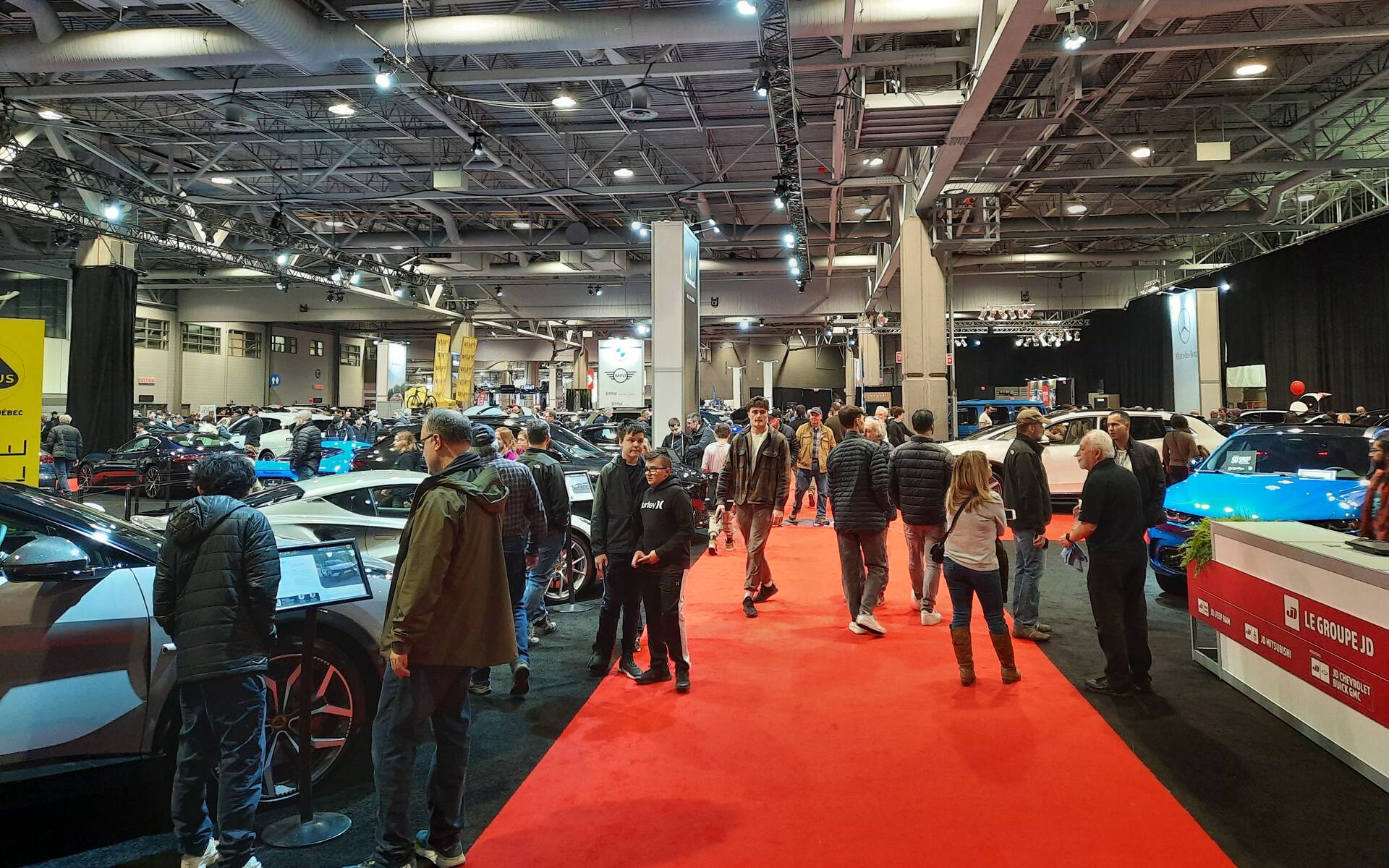 Quebec City AutoShow: same crowds, but record number of test drives