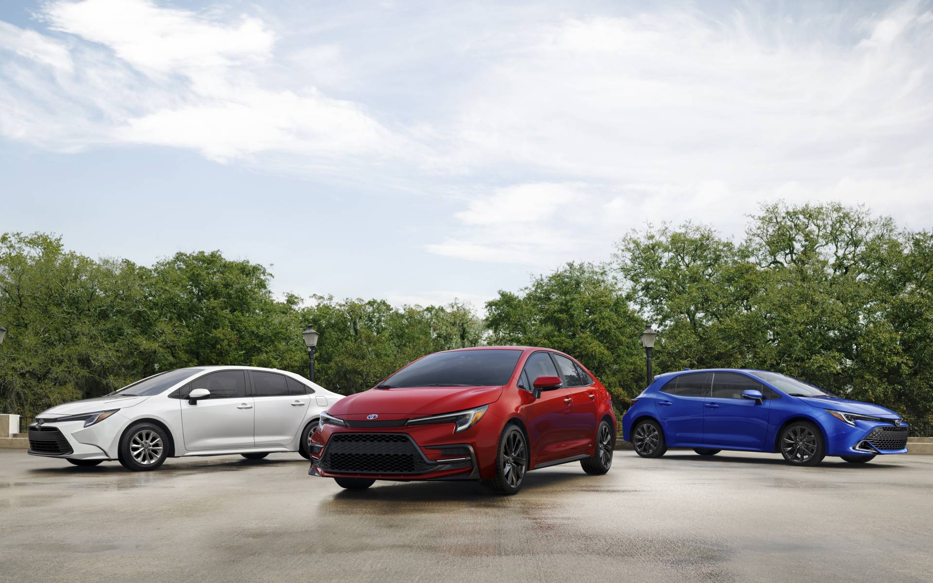 Toyota Corolla berline, hybride et à hayon