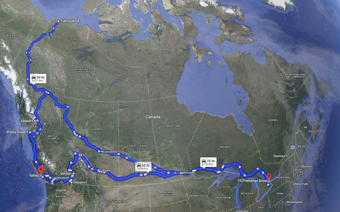 This Quebecer wants to drive from Ontario to the Arctic Ocean in an electric car.