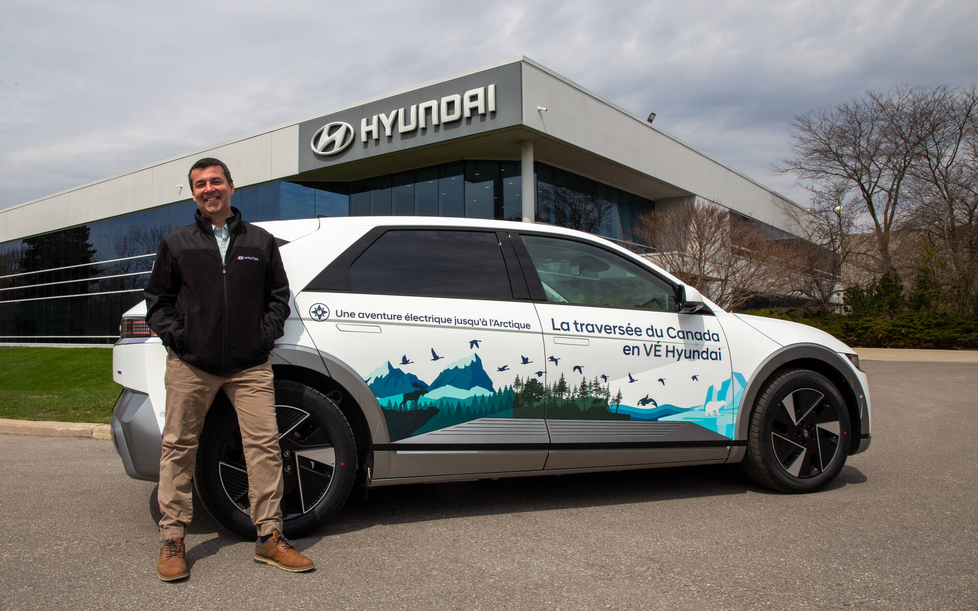 Ce Québécois veut relier l’Ontario et l’océan Arctique en voiture électrique