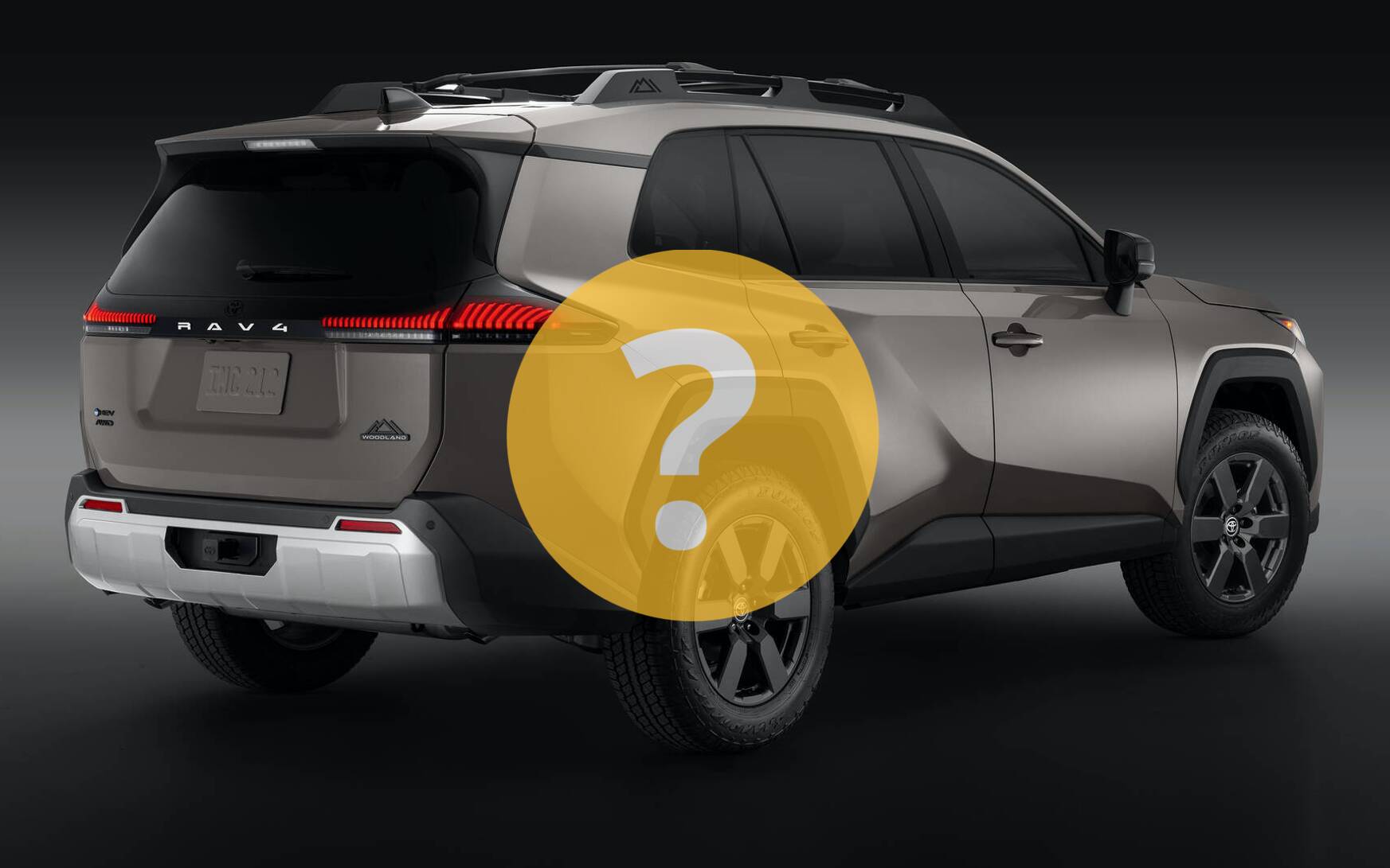 Est-ce que Toyota offrira une version hybride rechargeable du RAV4 Woodland 2026? 