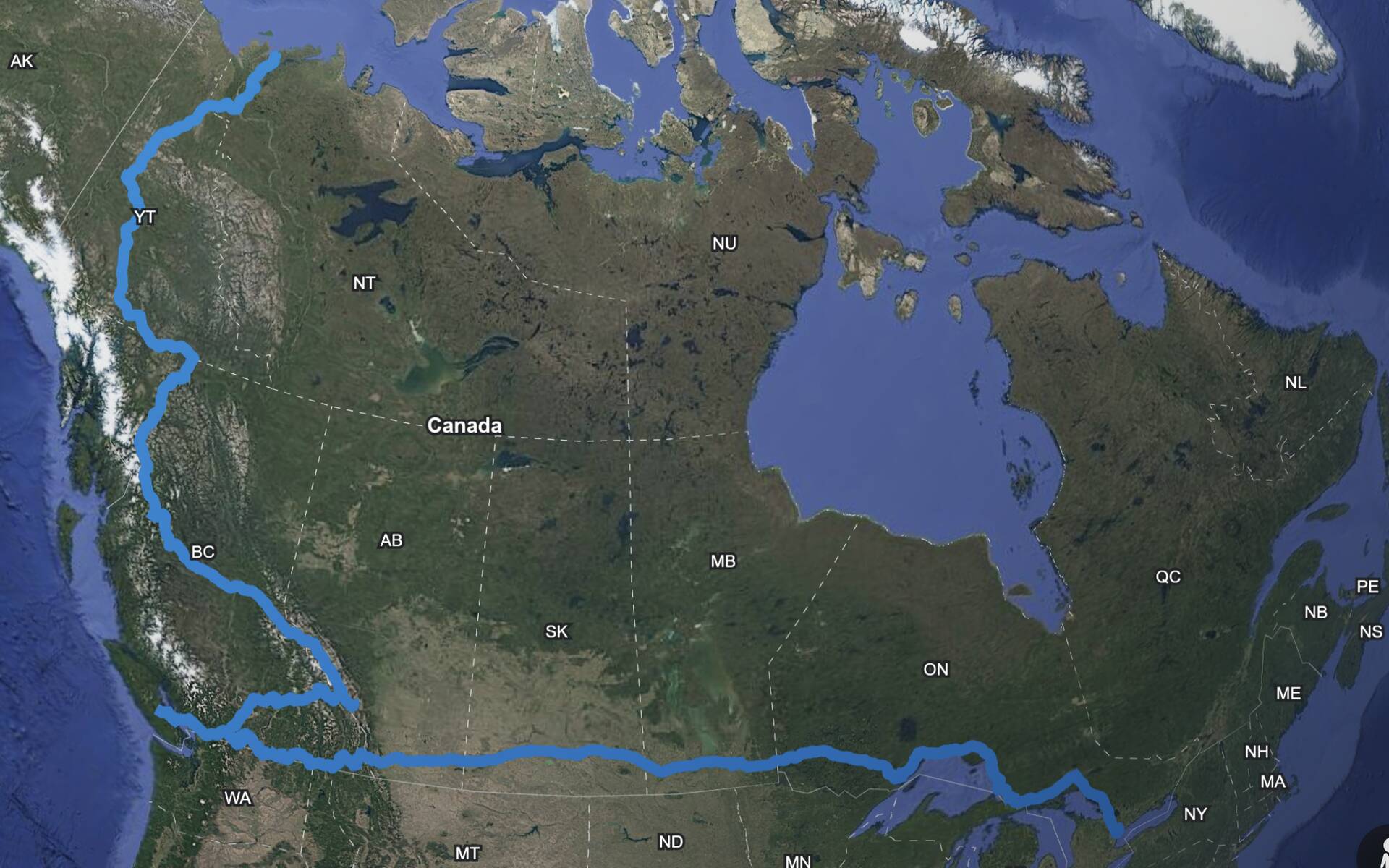 De l’Ontario à l’océan Arctique en voiture électrique : pari réussi pour ce Québécois 