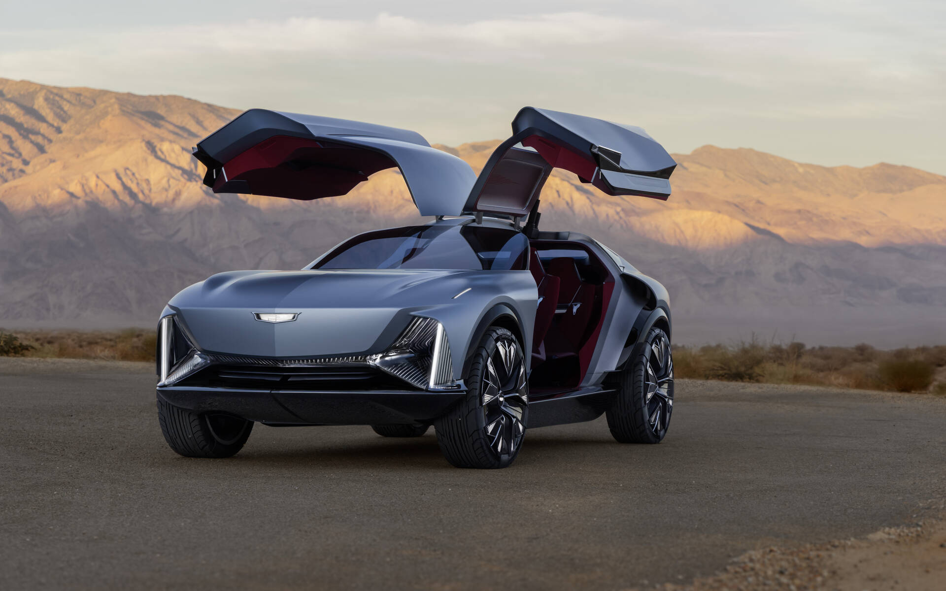Cadillac unveils the Elevated Velocity, a high-performance off-road concept.