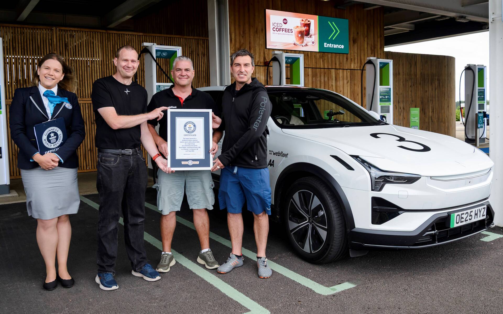 The Polestar 3 breaks a range record on a single charge.