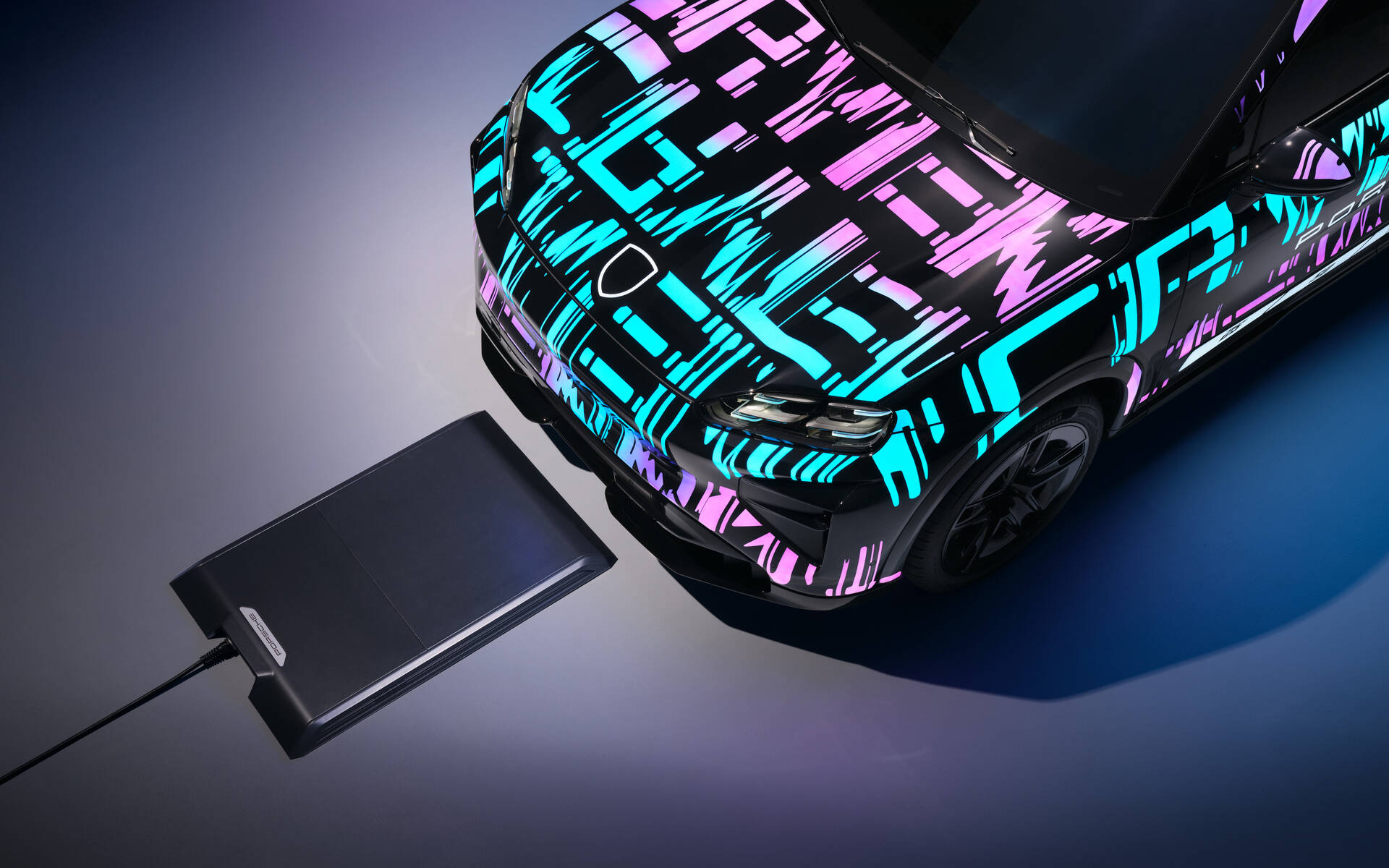 No more cables: Porsche unveils an inductive charging system