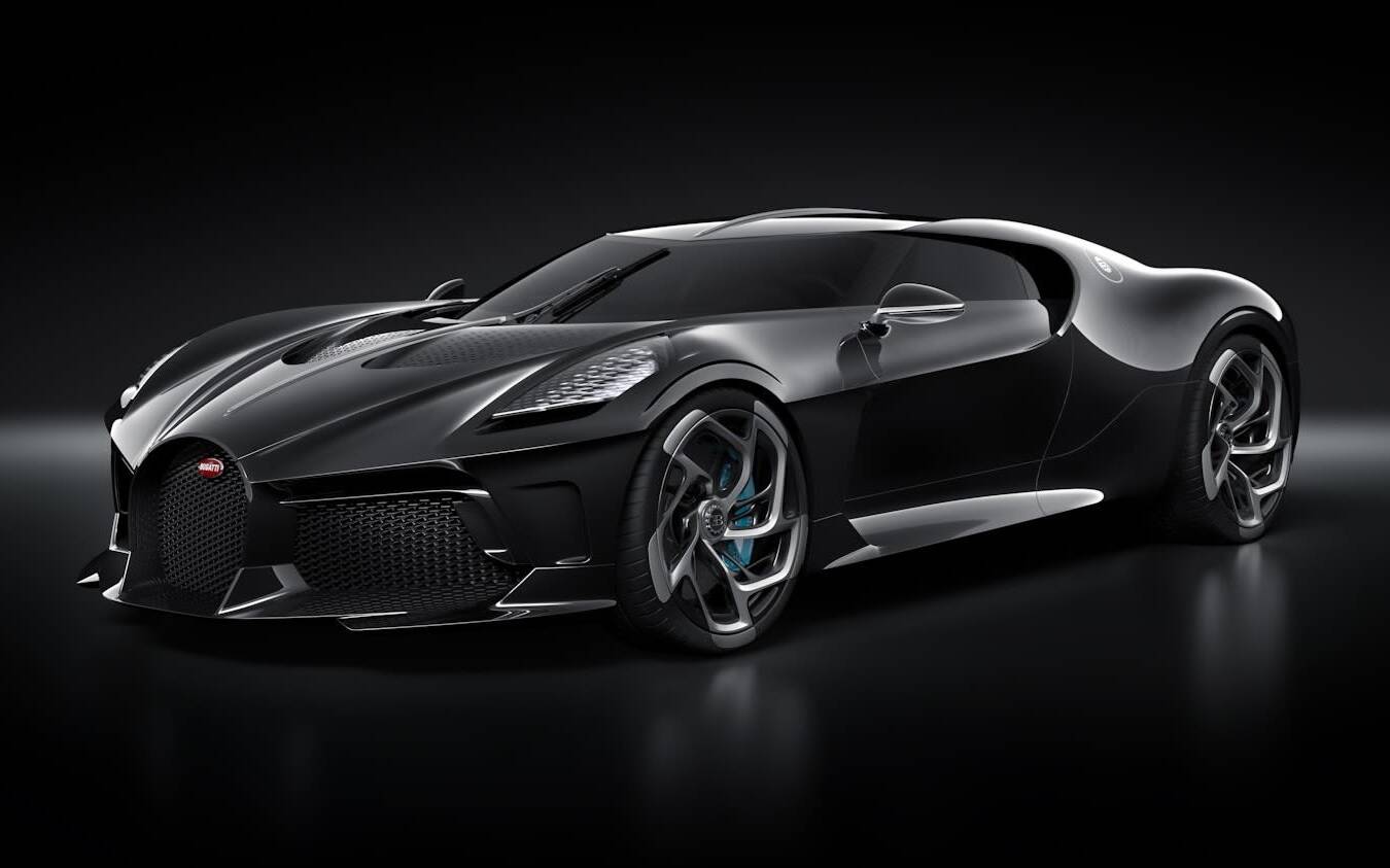 The Bugatti La Voiture Noire, once the world's most expensive car, is up for sale.