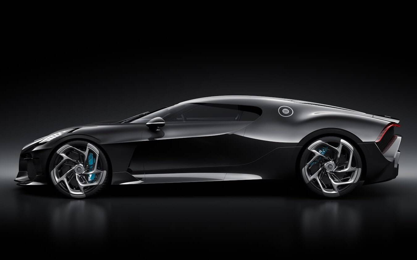 The Bugatti La Voiture Noire, once the world\'s most expensive car, is up for sale.
