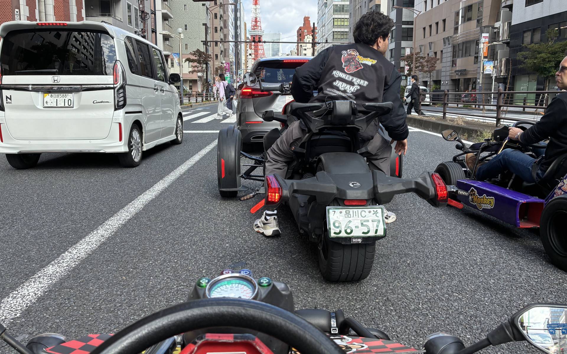 Rouler en kart sur la route? C\'est possible à Tokyo! 