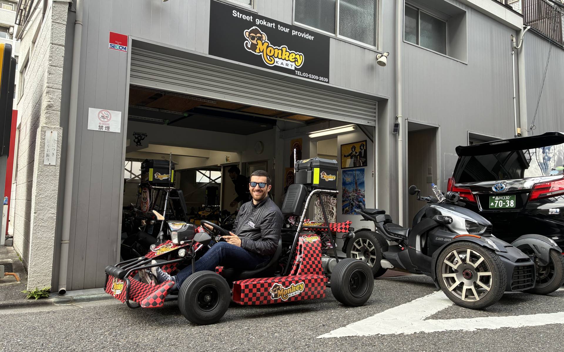 Rouler en kart sur la route? C'est possible à Tokyo! 