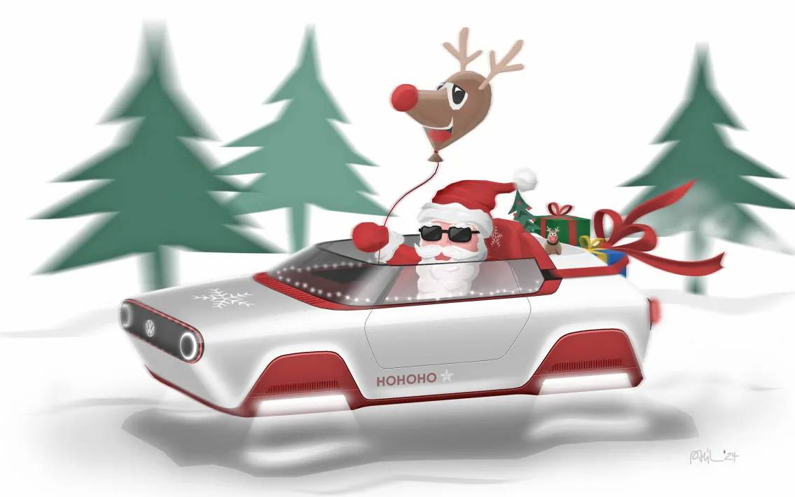 Si le père Noël veut changer son traîneau, l’industrie automobile a ce qu’il faut