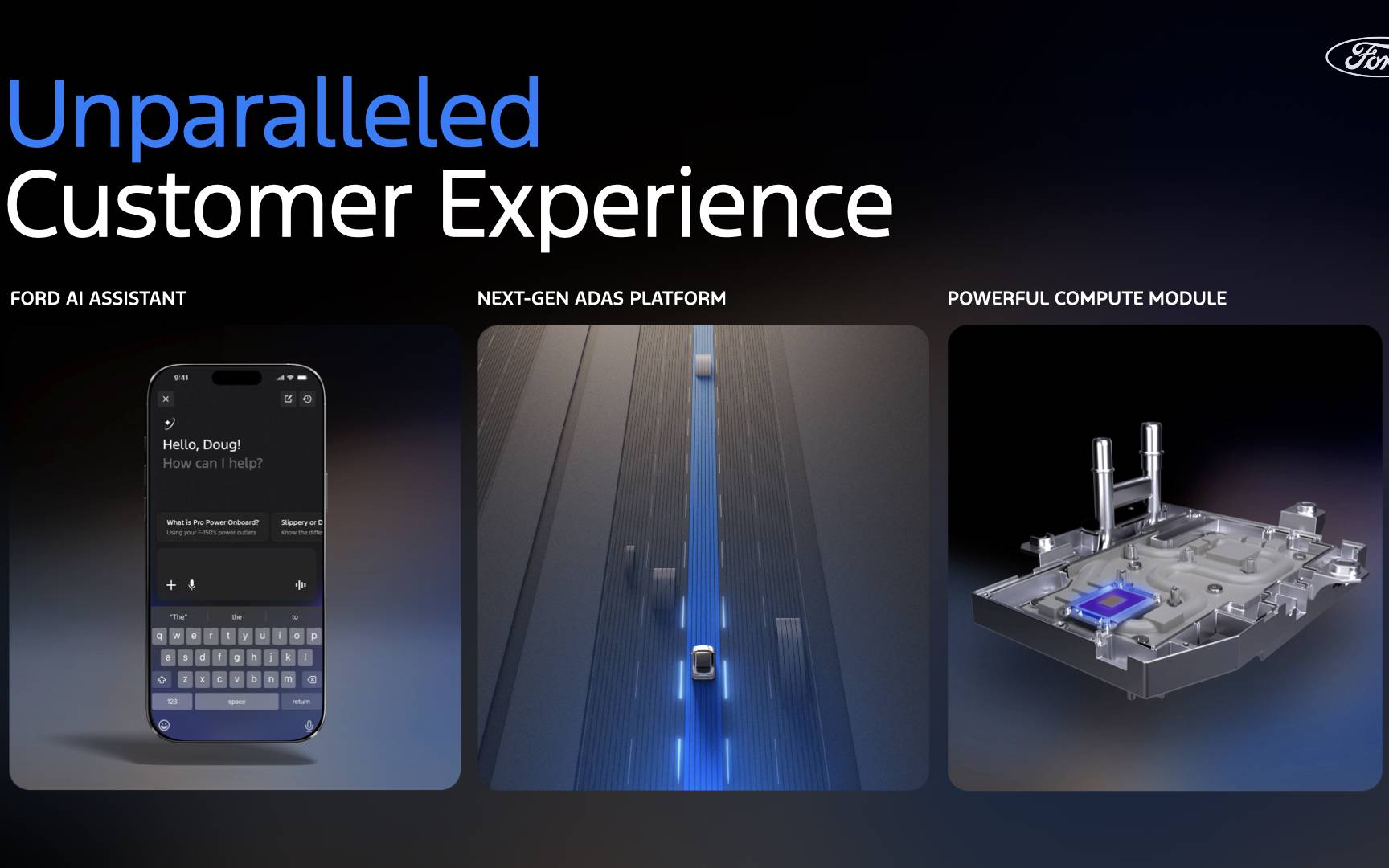 IA, super ordinateur et conduite autonome : Ford se tourne vers le futur