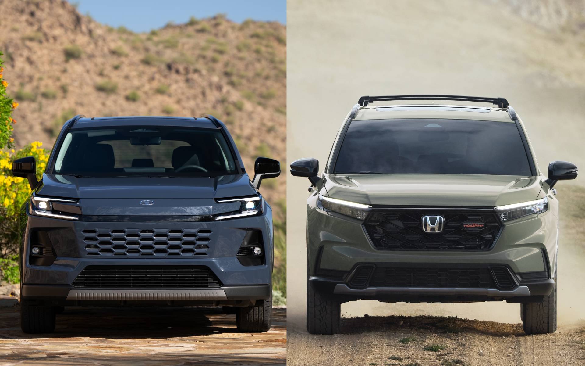 Toyota RAV4 2026 vs Honda CR-V 2026 : comparons les chiffres