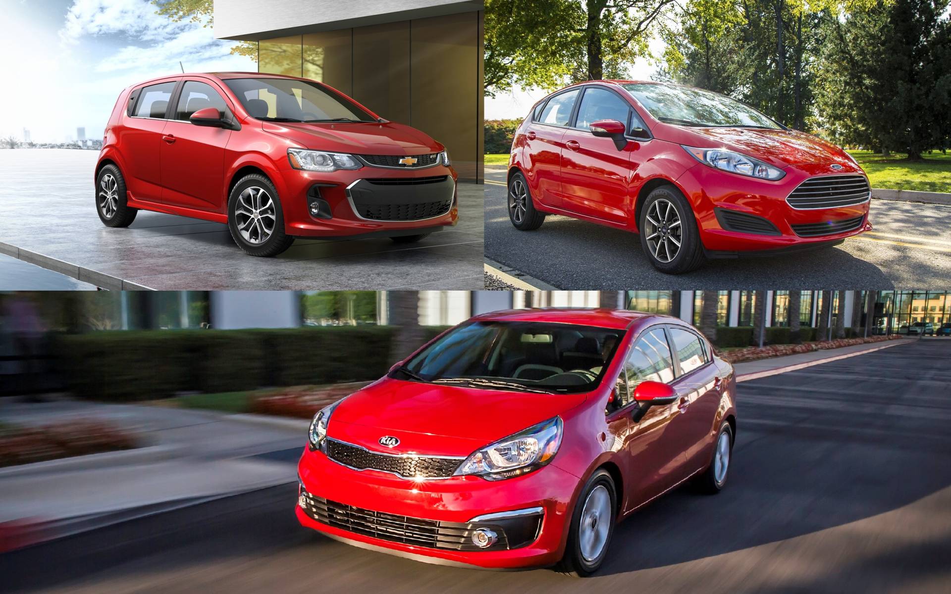 Chevrolet Sonic, Ford Fiesta ou Kia Rio d’occasion : laquelle choisir?