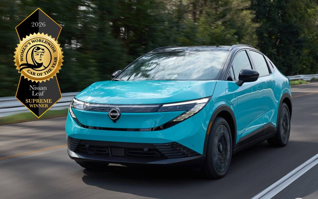 La nouvelle Nissan LEAF élue Voiture mondiale de l’année 2026 selon les femmes 