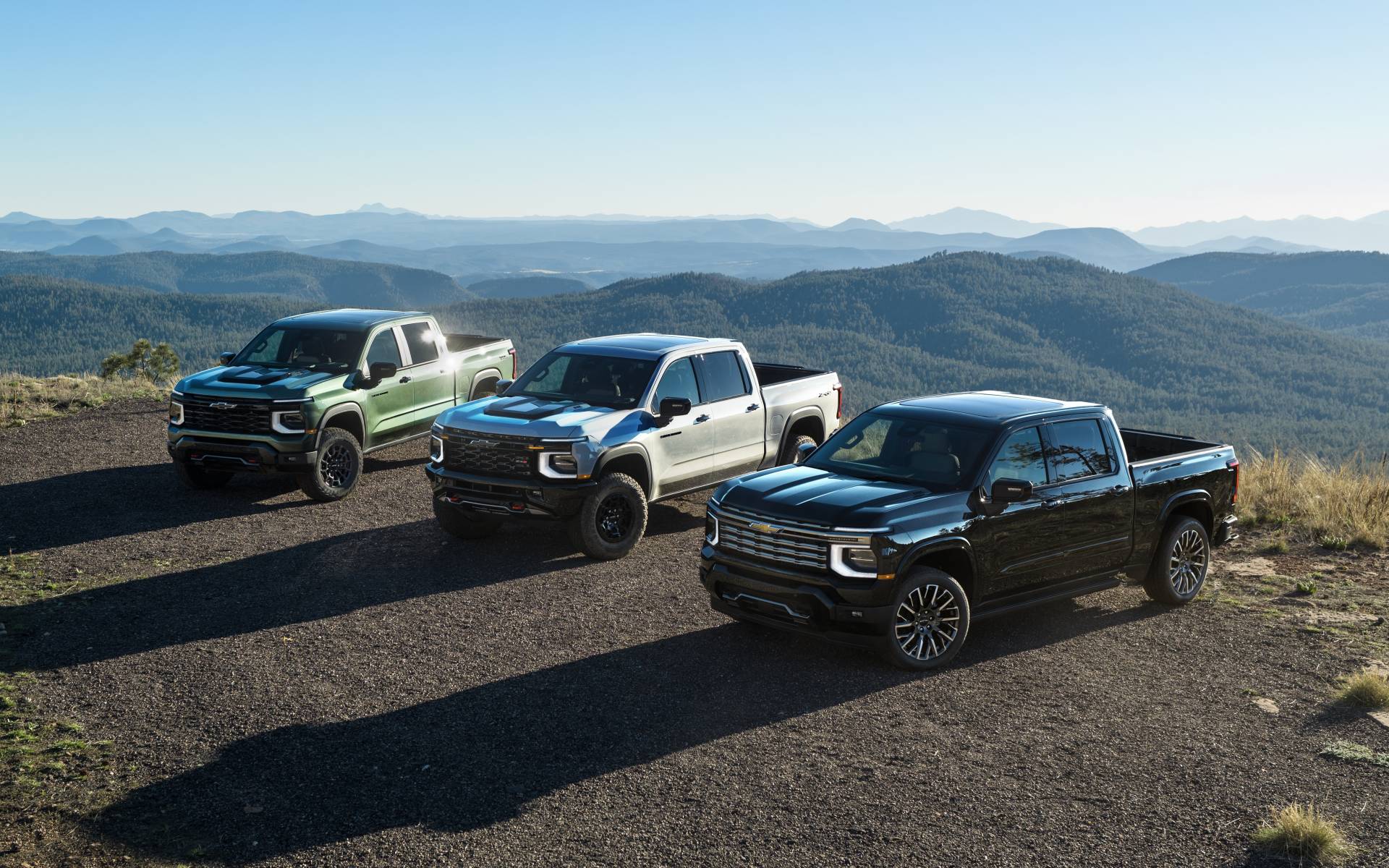 Chevrolet Silverado 1500 Trail Boss, ZR2 et High Country 2027 