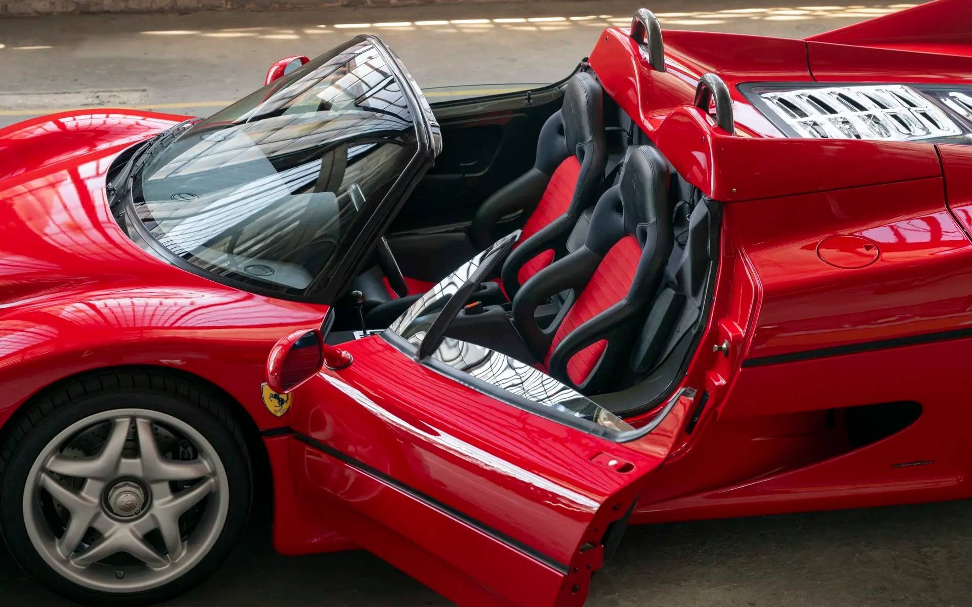 This Ferrari F50, which belonged to a famous boxer, is going up for auction