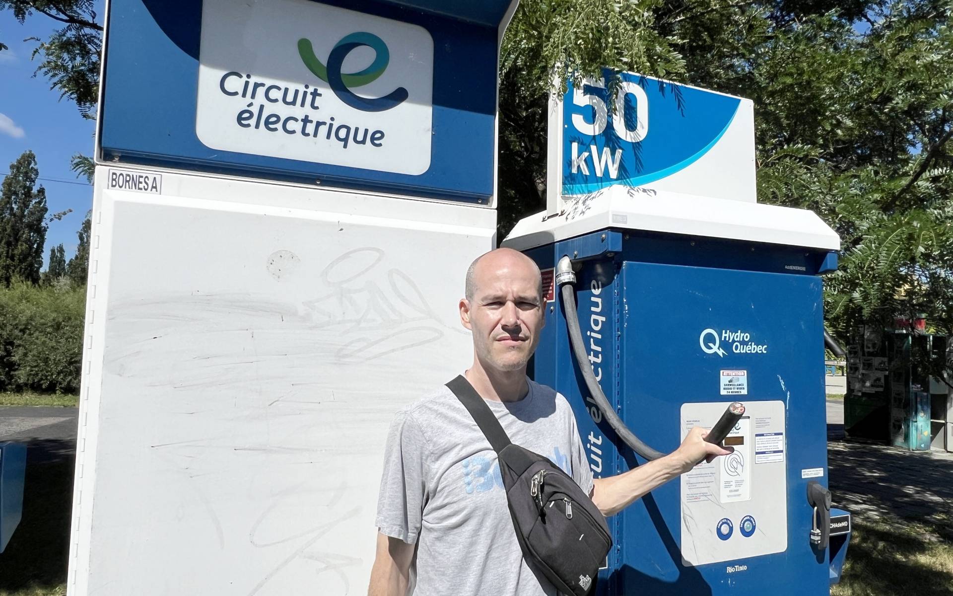 Bornes vandalisées : les vols de câbles atteignent un sommet cet été au Québec